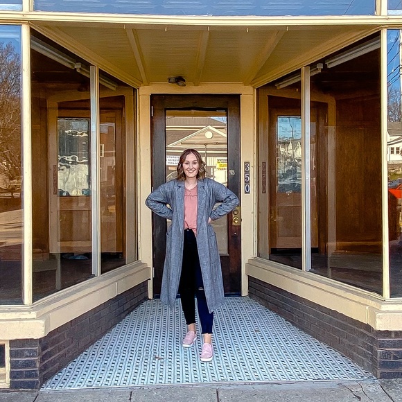 ❤️HP❤️Belted Trench Coat - Picture 4 of 10